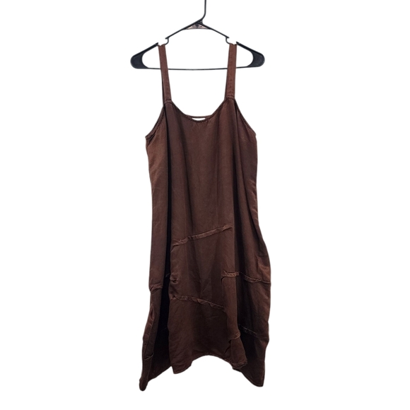 Homefrocks Women's Peasant Pintucks A-line Mini Dress - M - Picture 1 of 8